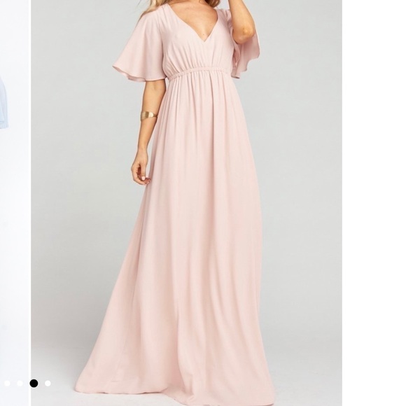 {Show Me Your MuMu} Emily Blush Boho Maxi Dress - Picture 4 of 13
